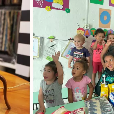 Arte, design e solidariedade: rifa solidária em prol da Escola Casa da Criança Amparo de Fátima