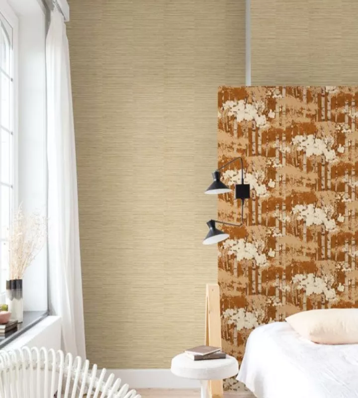 Revestimentos em palha natural: toque artesanal na decoração